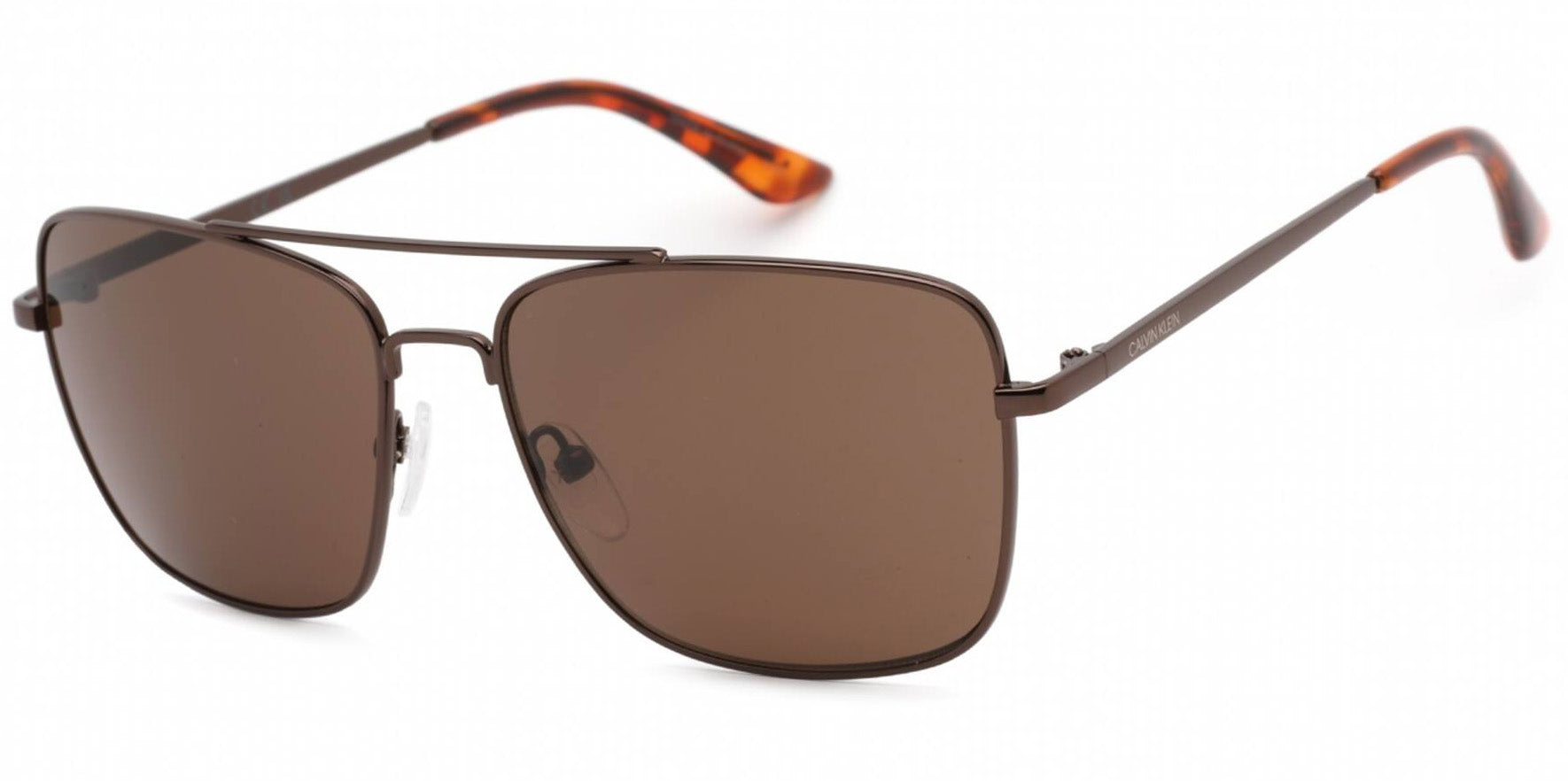 Calvin Klein Brown Curved Navigator