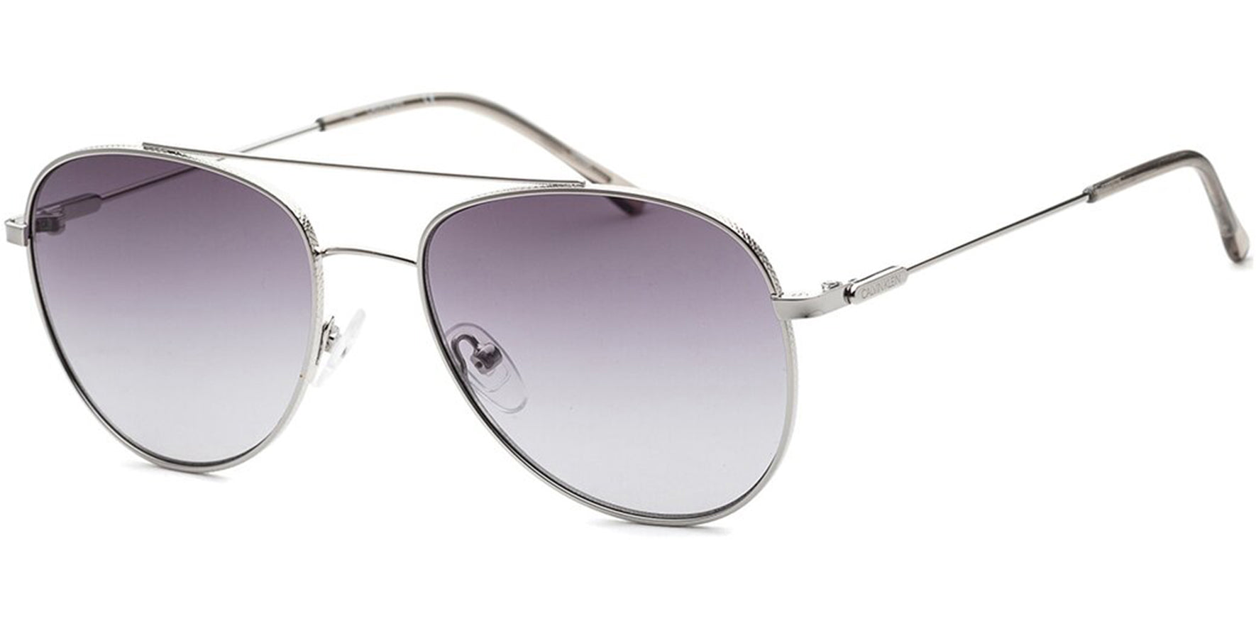 Calvin Klein Rounded Aviator w/ Gradient Lens