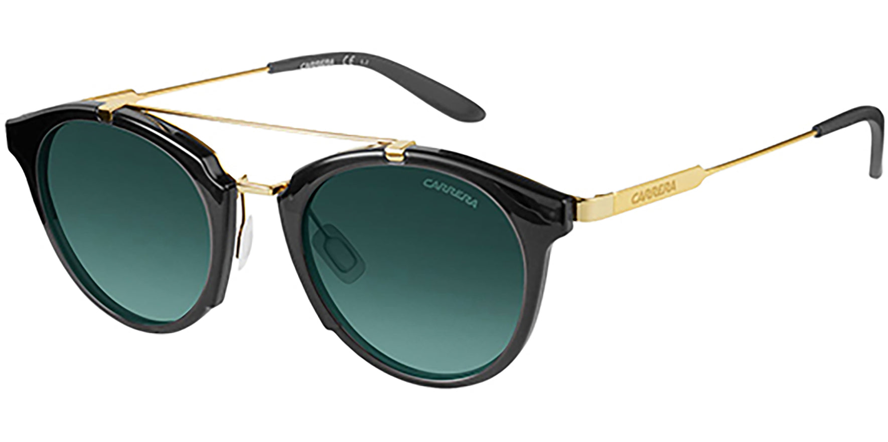 Carrera Vintage Round w/ Green Gradient Lens - Eyedictive