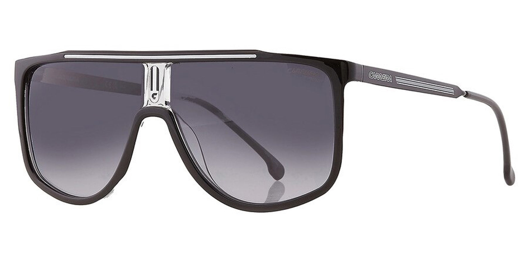 Carrera Black/White Flat Top Navigator W/ Gradient Lens - CA1056S-080S-9O