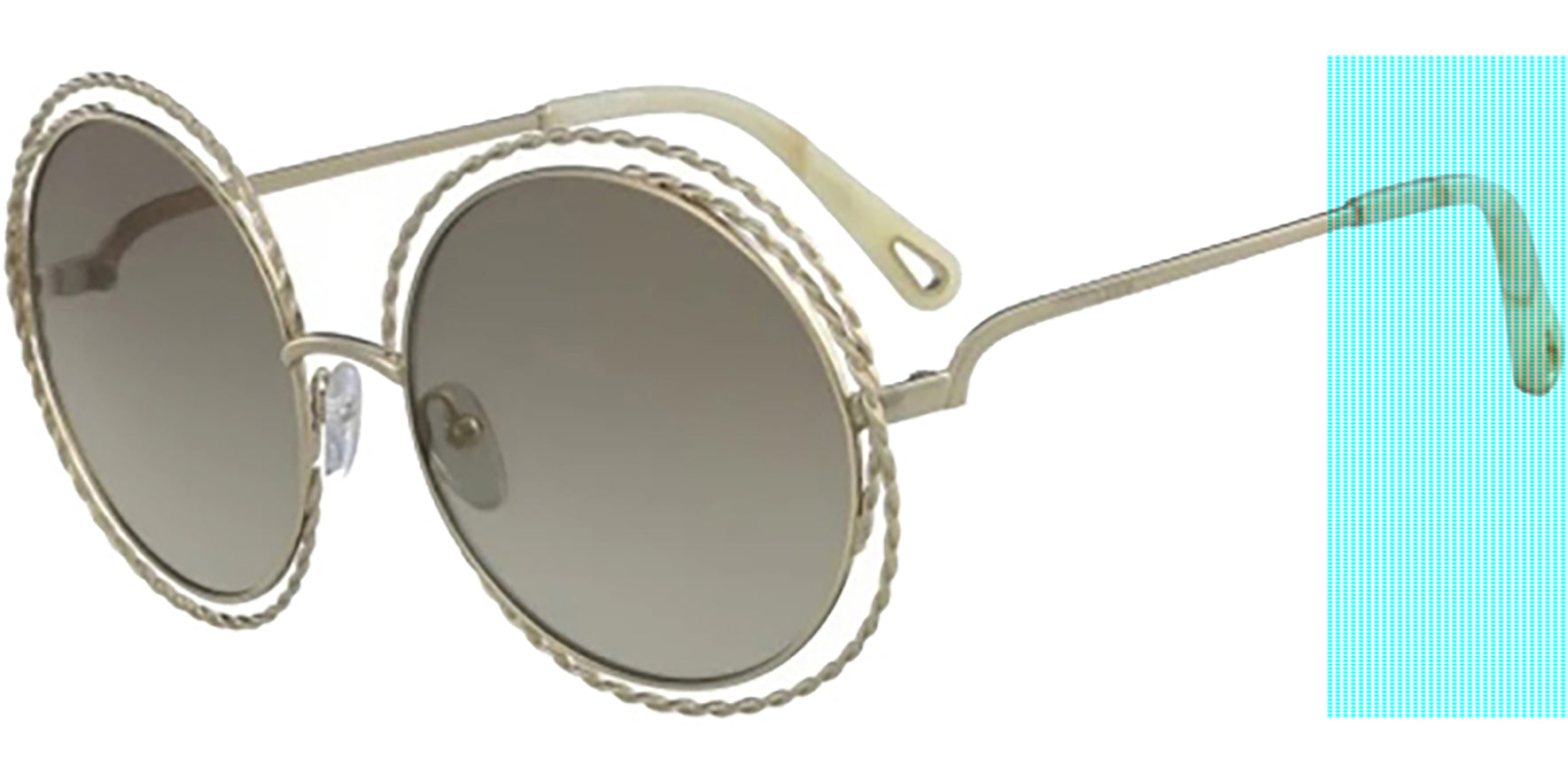 SEXY NEW Authentic CHLOE Carlina Ladies Round Wire Frame