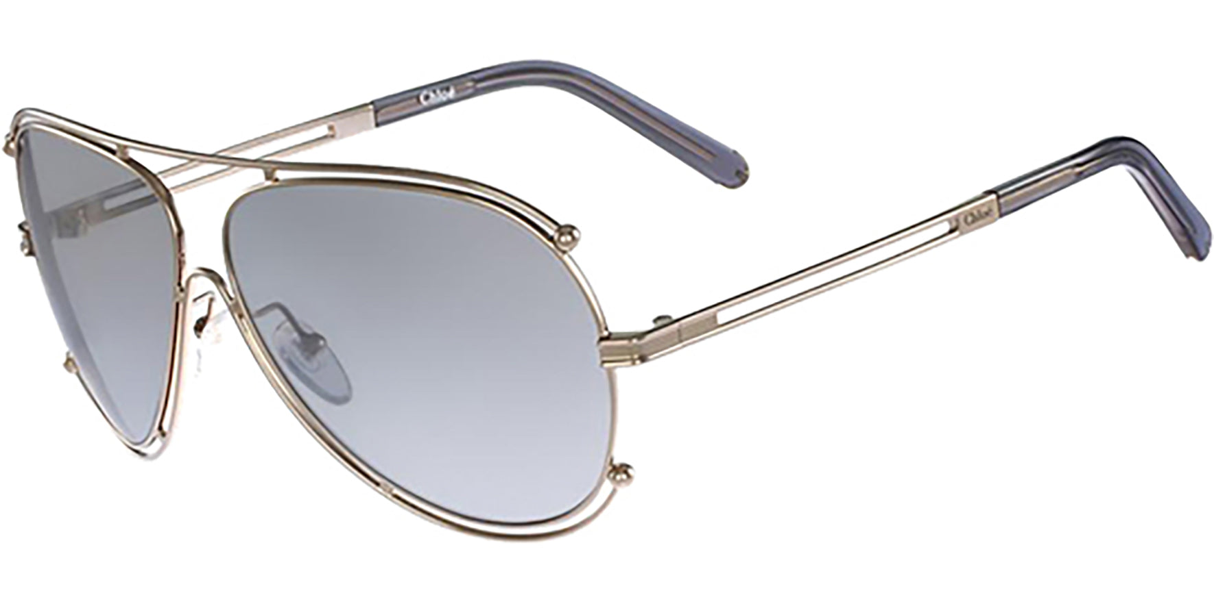 Chloe Isidora Modified Metal Aviator - Eyedictive