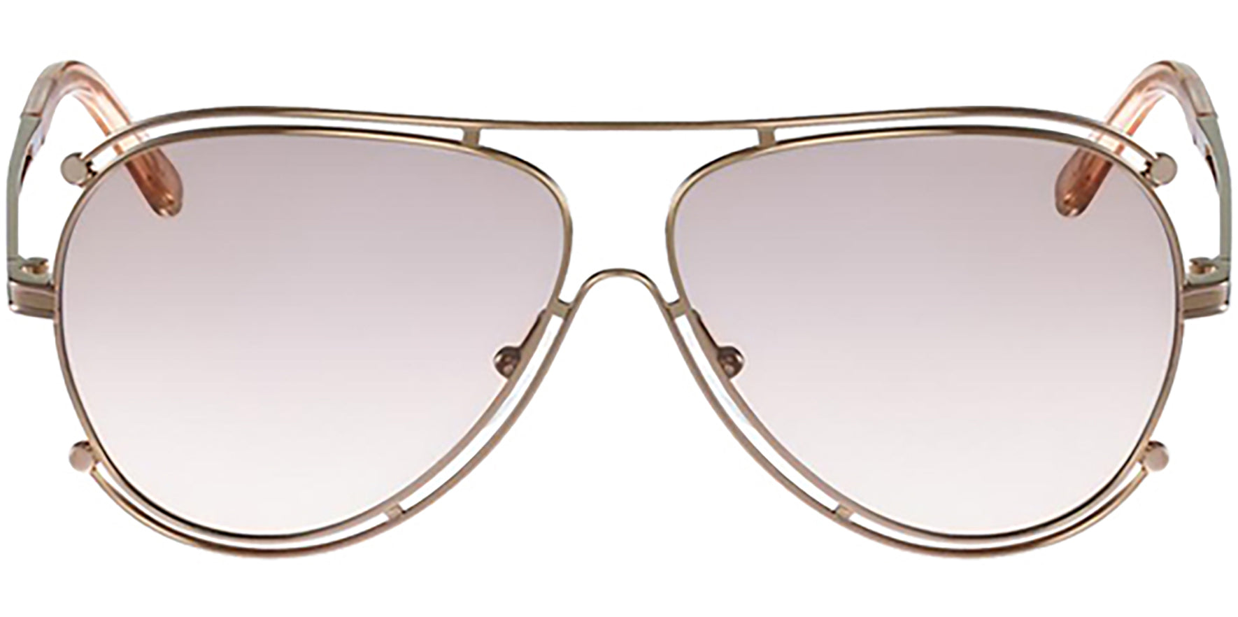 Chloe Isidora Modified Metal Aviator - Eyedictive