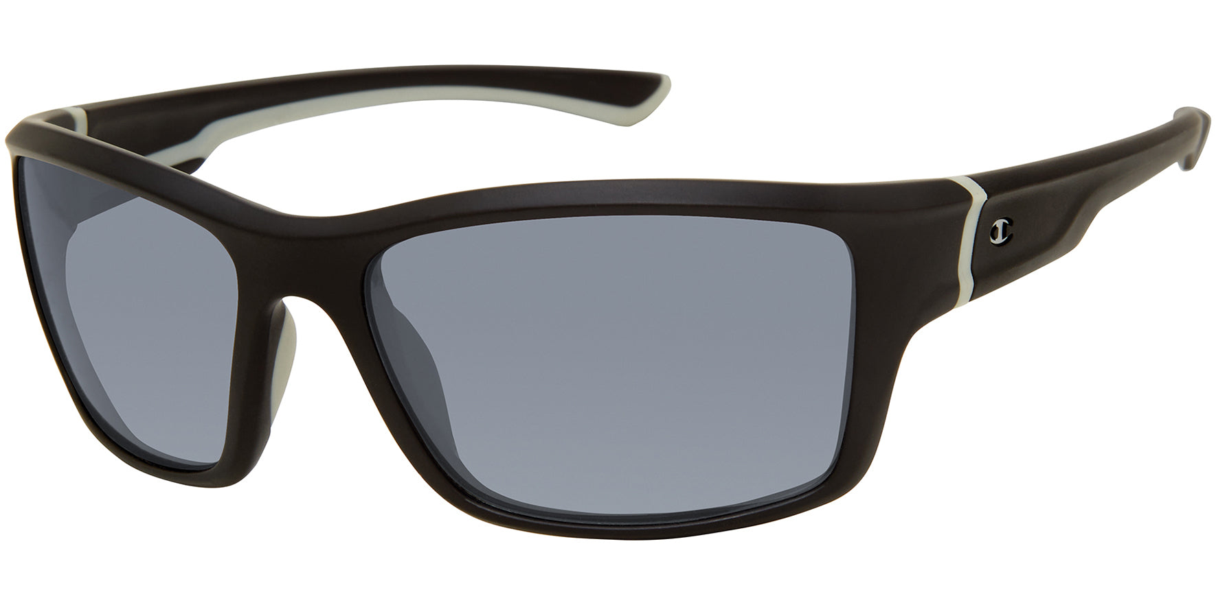 Champion Polarized Matte Black Wrap - Eyedictive