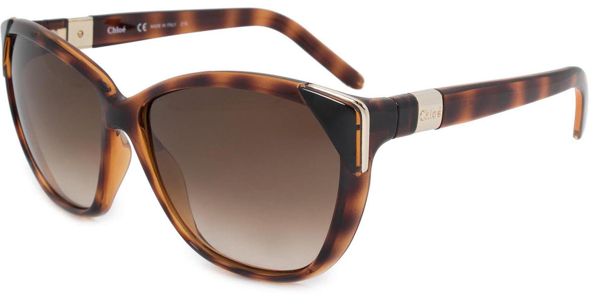 Chloe Cat Eye Sunglasses CE600S 219 60 Chloe Oversize Cat-Eye w/ Gradient Lens – Eyedictive main image 3