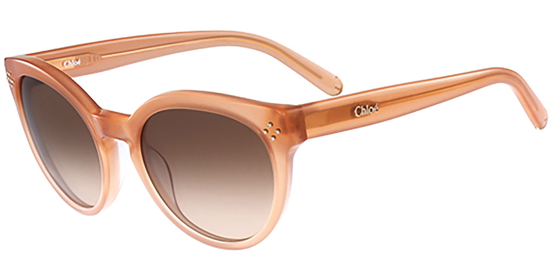 Chloe Soft Peach Cat-Eye - Eyedictive