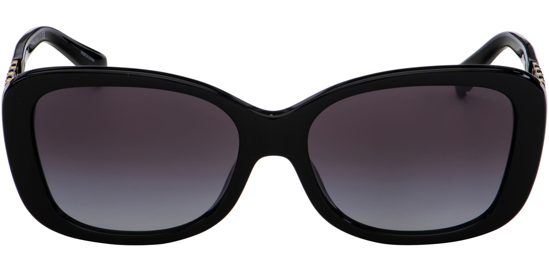 Coach Black Rectangle Butterfly w/ Gradient Lens - Eyedictive