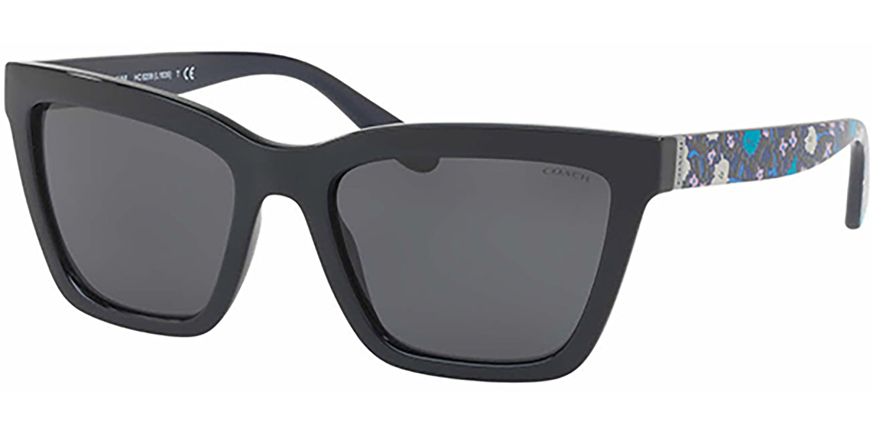 Coach Modified Cat-Eye w/ Electric Floral Detail - Eyedictive