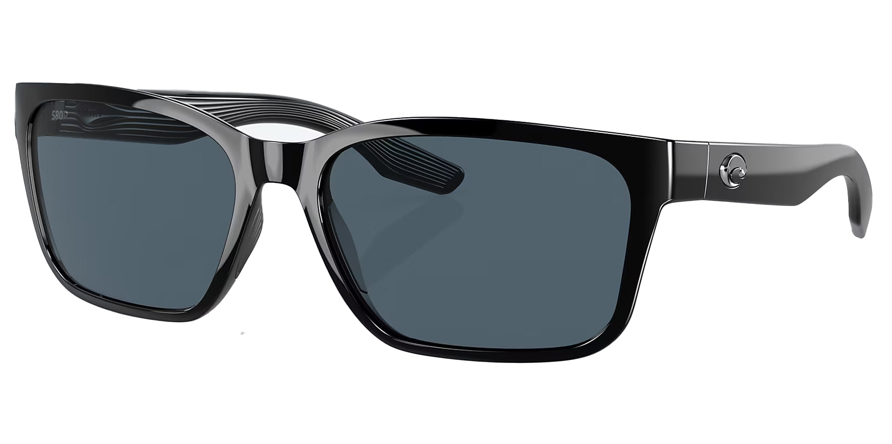 Costa Del Mar Palmas Polarized Black Rectangle - Eyedictive