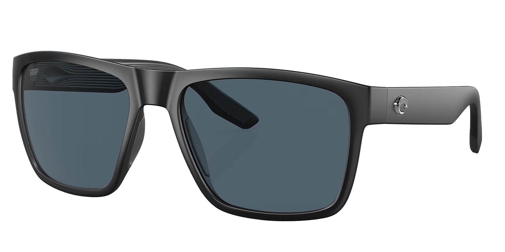 Costa Del Mar Paunch XL Polarized Matte Black Square - Eyedictive