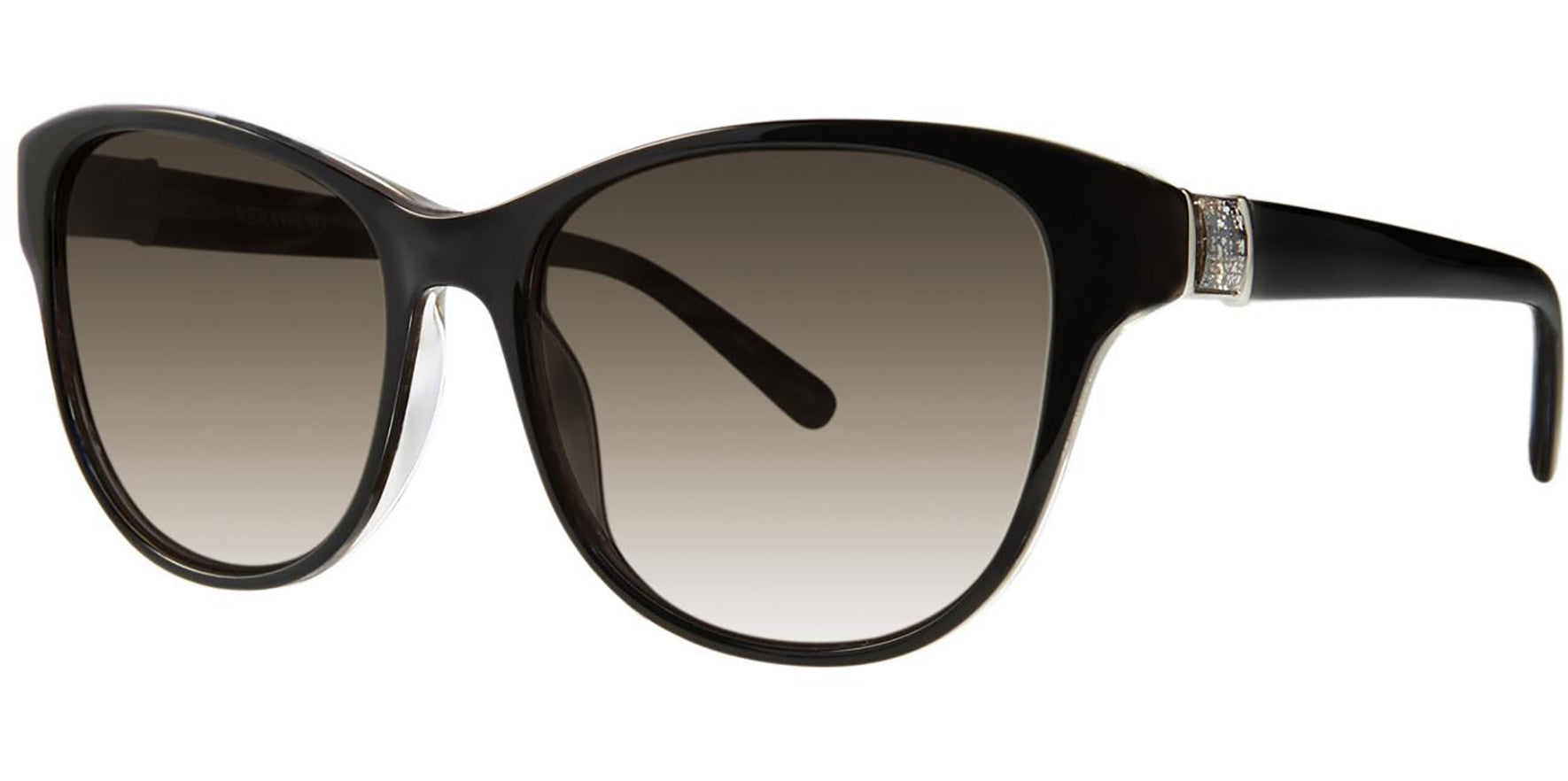 Vera Wang Corinna Soft Square Cat-Eye w/Swarovski Crystal Detail - Eyedictive