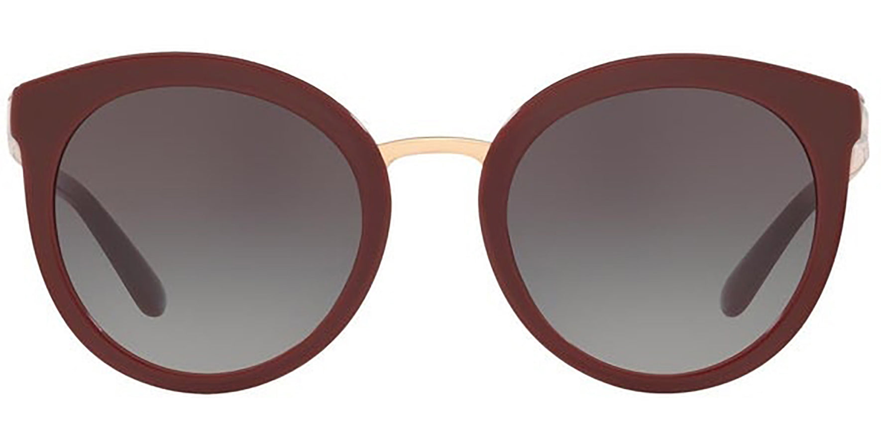 Dolce & Gabbana Bordeaux Modern Round w/ Gradient Lens - Eyedictive