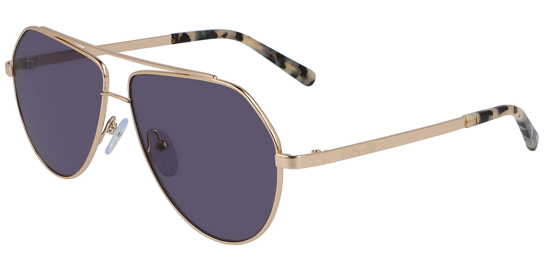 Diane Von Furstenberg Aria Geometric Aviator - Eyedictive