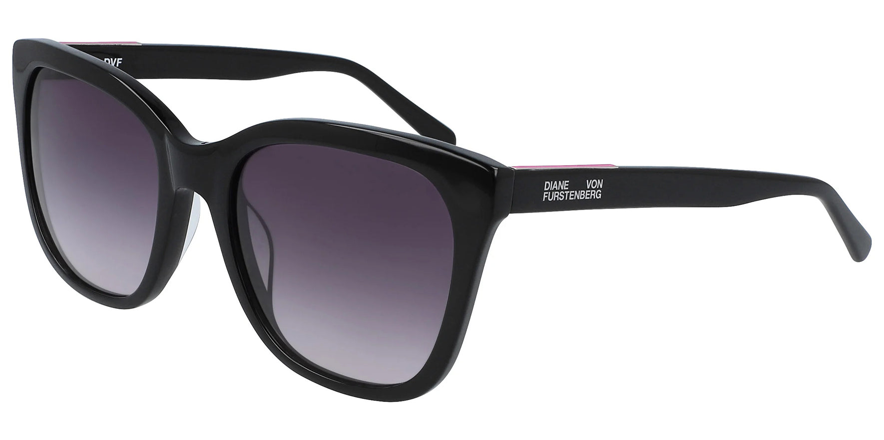 Diane Von Furstenberg Leigha Oversize Soft Square w/ Gradient Lens - Eyedictive