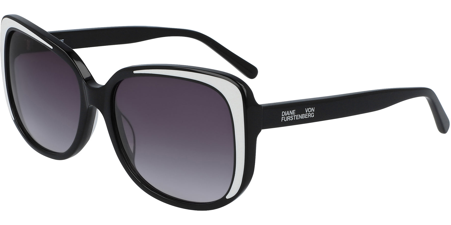 Diane Von Furstenberg Rayna Butterfly w/ Gradient Lens - Eyedictive