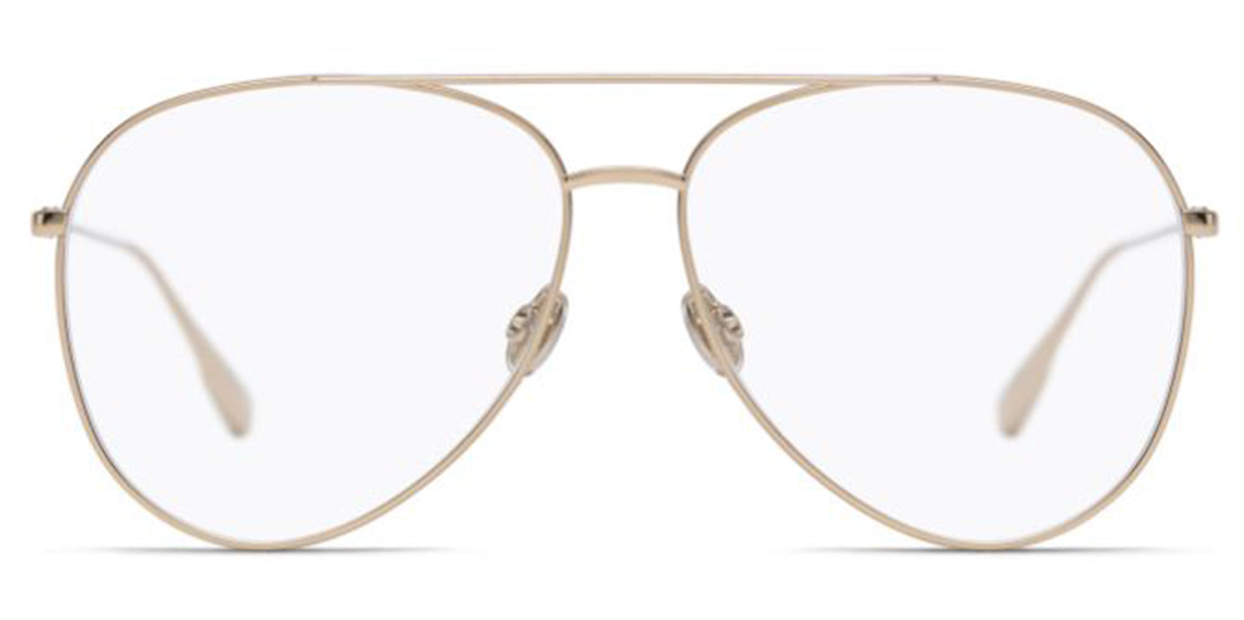 Dior Stellaireo 17 Gold-Tone Aviator Eyeglass Frames - Eyedictive