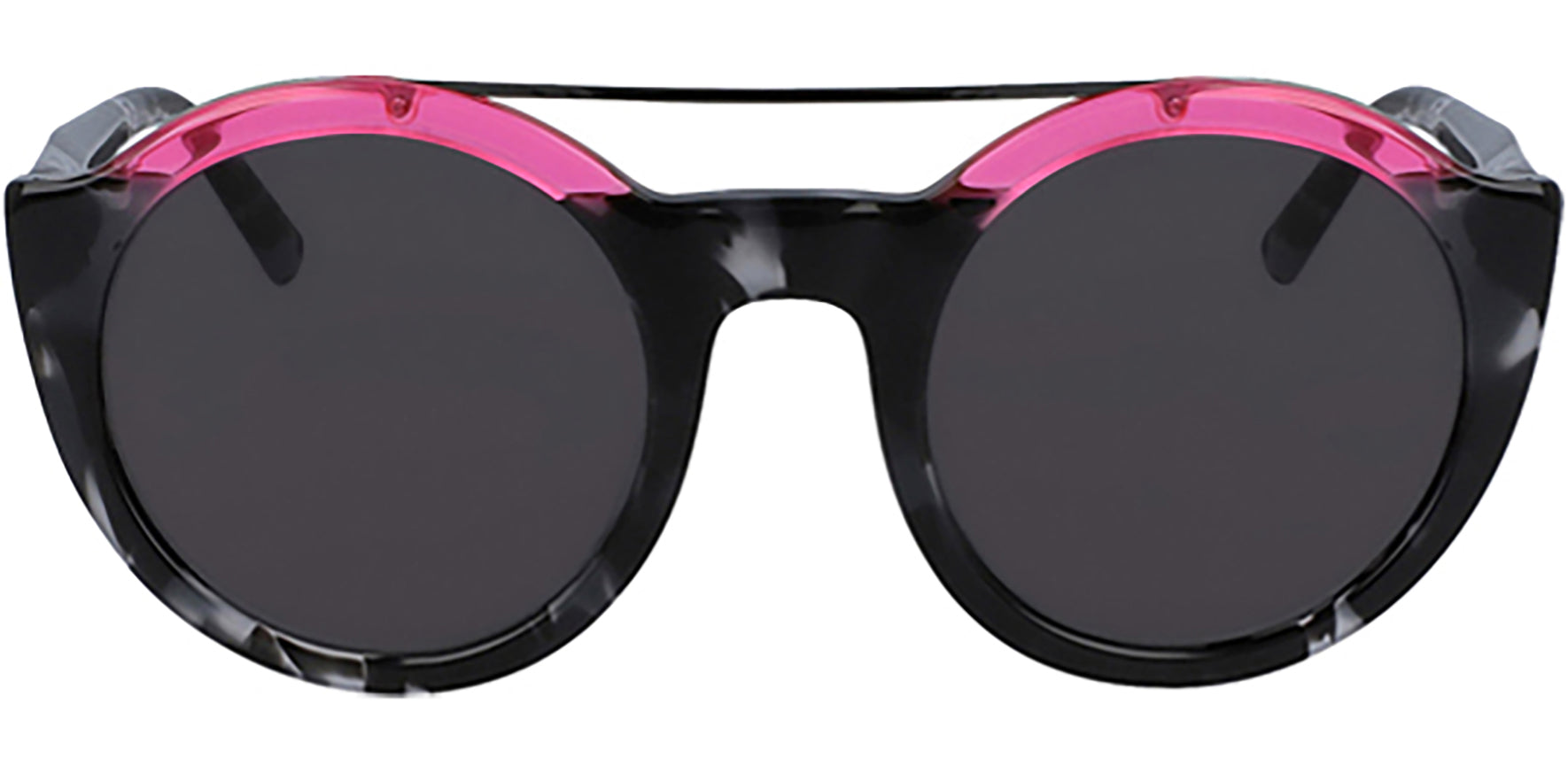 DKNY Black Tortoise/Pink Oversize Round - Eyedictive