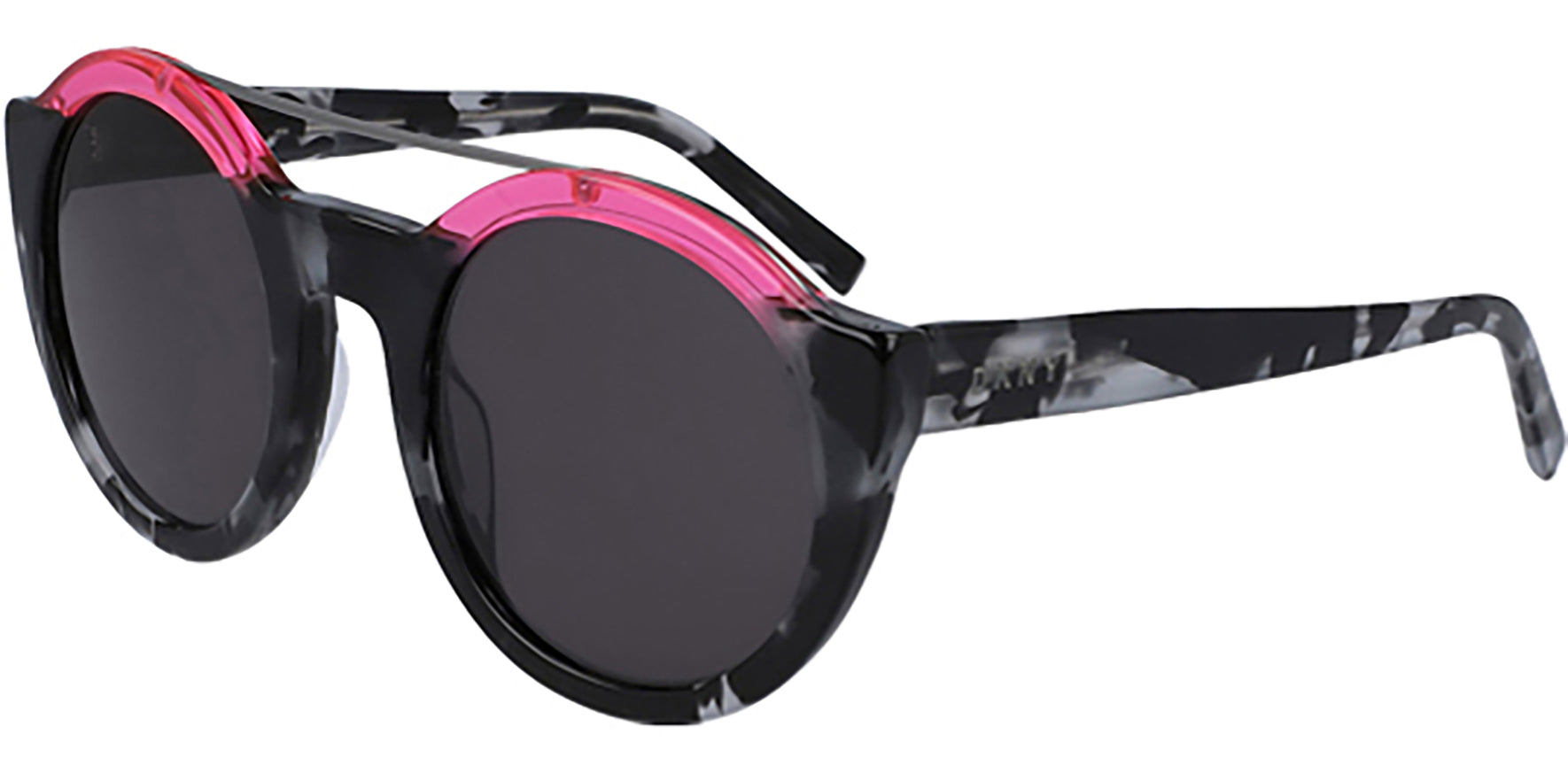 DKNY Black Tortoise/Pink Oversize Round - Eyedictive