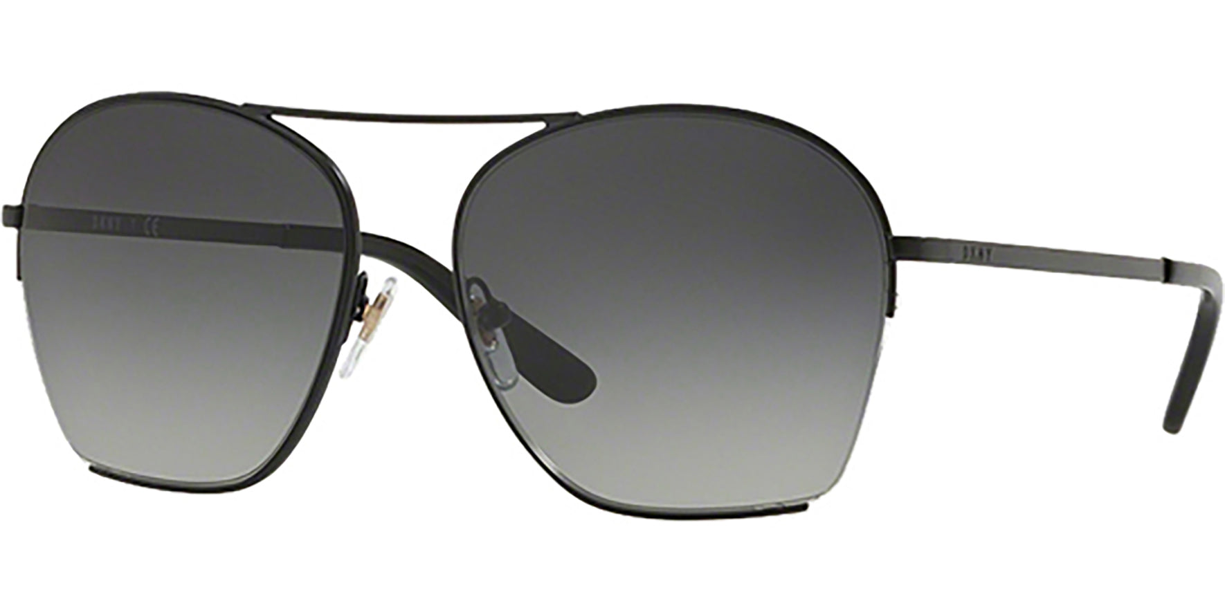 DKNY Matte Modified Pilot w/ Gradient Lens - Eyedictive