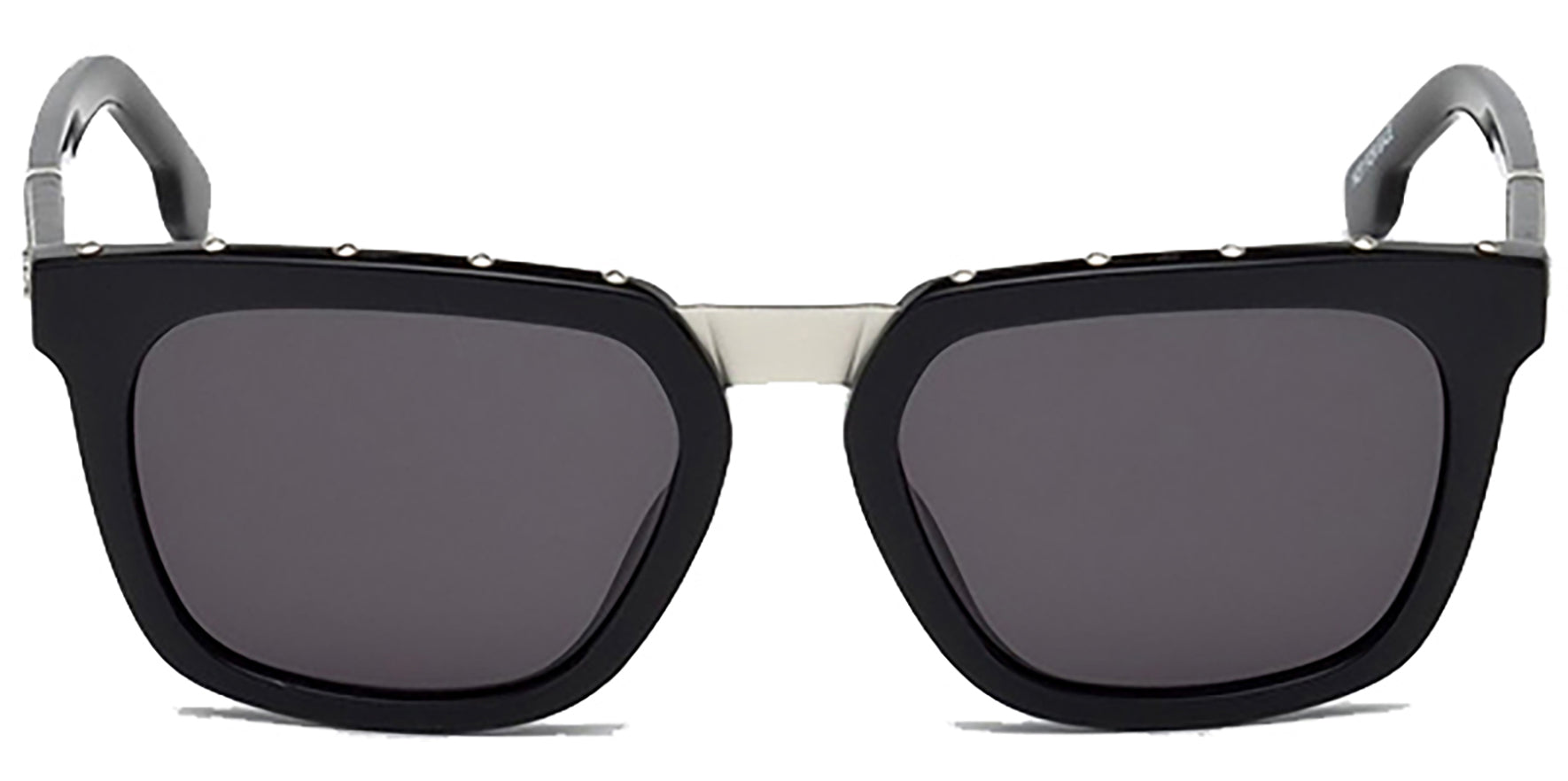 Diesel Black Square w/ Metal Riveting Detail - Eyedictive