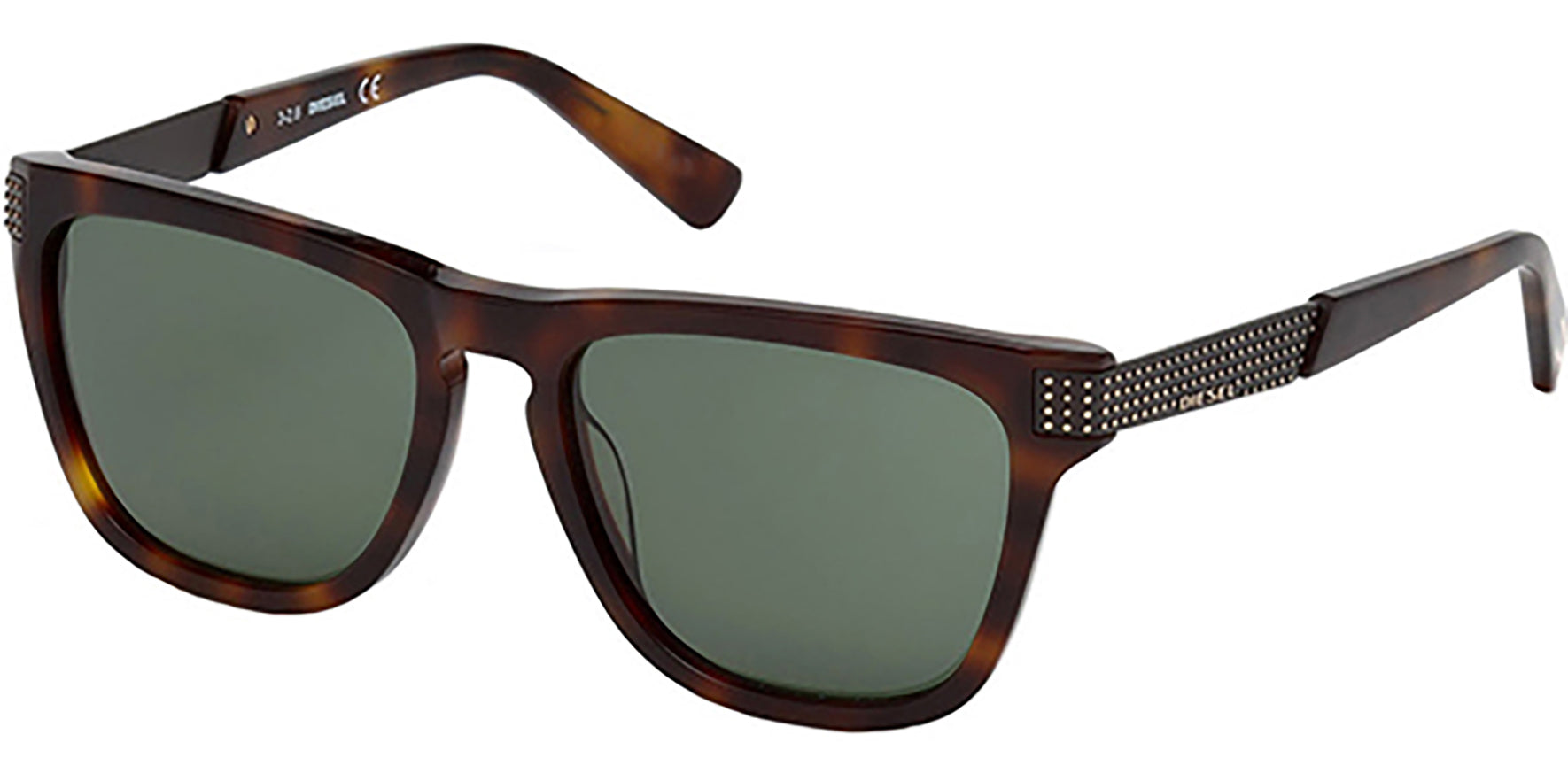 Diesel Soft Square Classic w/ Studded Temples - Eyedictive