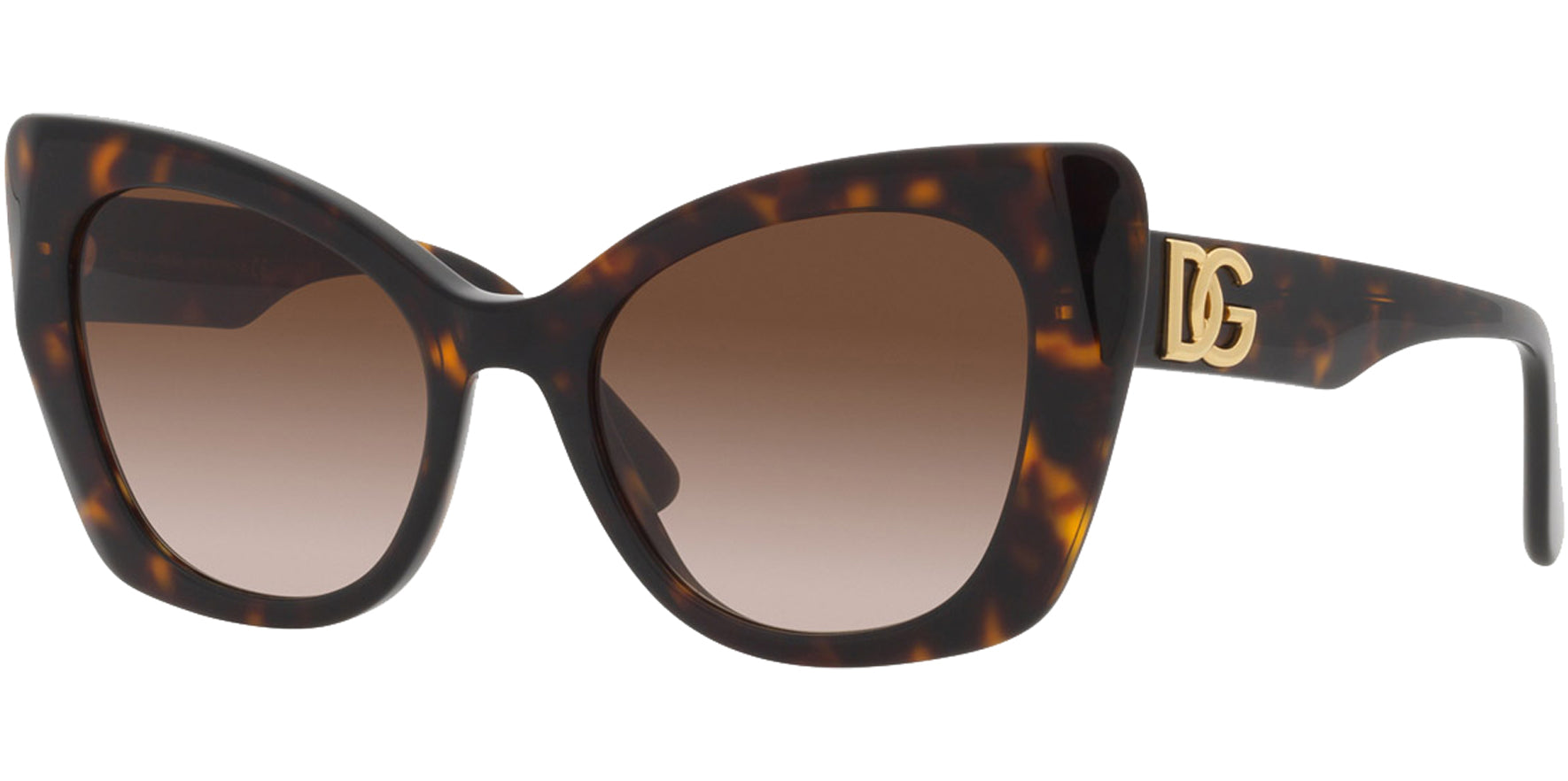 Dolce & Gabbana Alt Fit Butterfly Sunglasses w/ Gradient Lens - Eyedictive