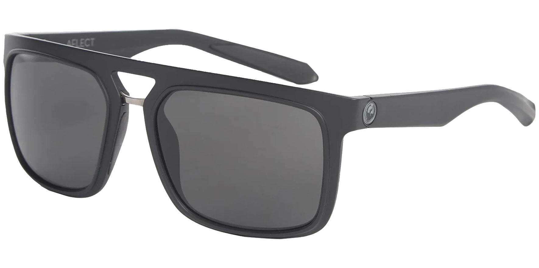 Dragon Alliance Aflect Matte Black Navigator Square - Eyedictive