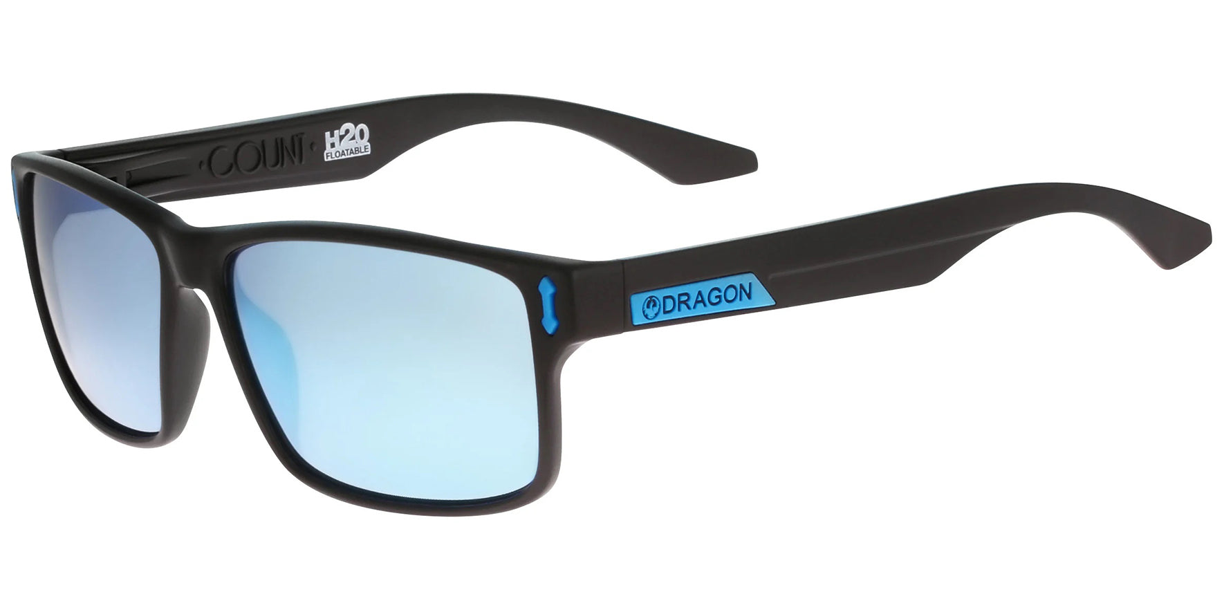 Dragon Alliance Count Polarized H2O Floatable Rectangle Sport - Eyedictive