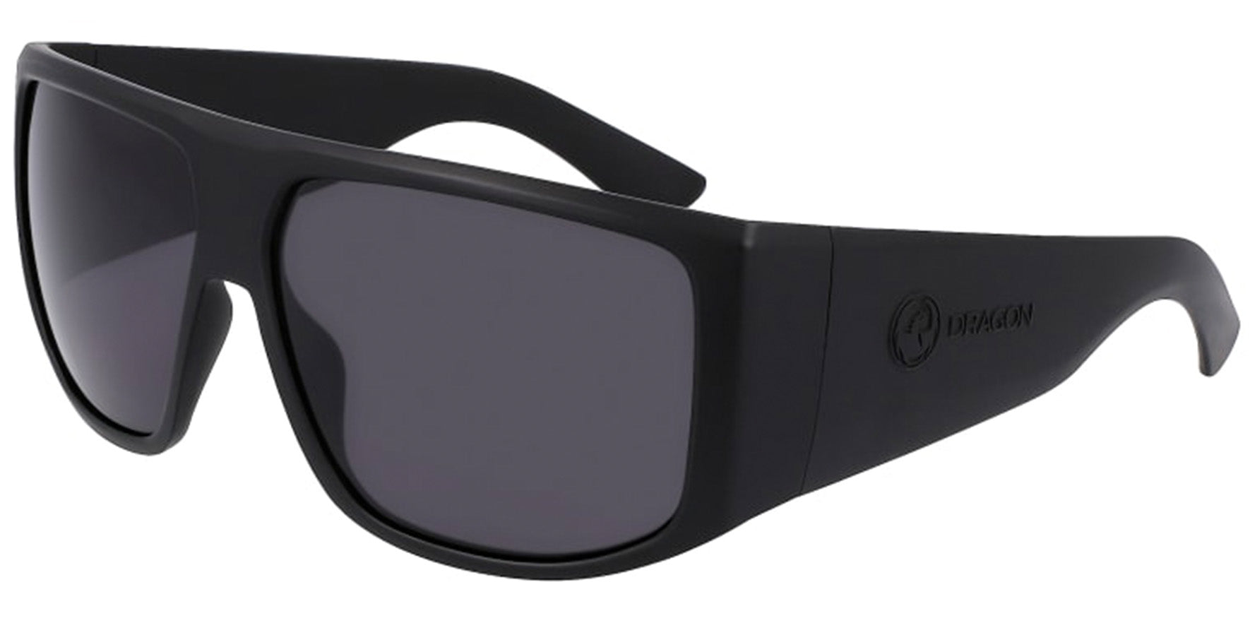 Dragon Alliance Fin Polarized Wide Temple Wrap w/ Luma Lens