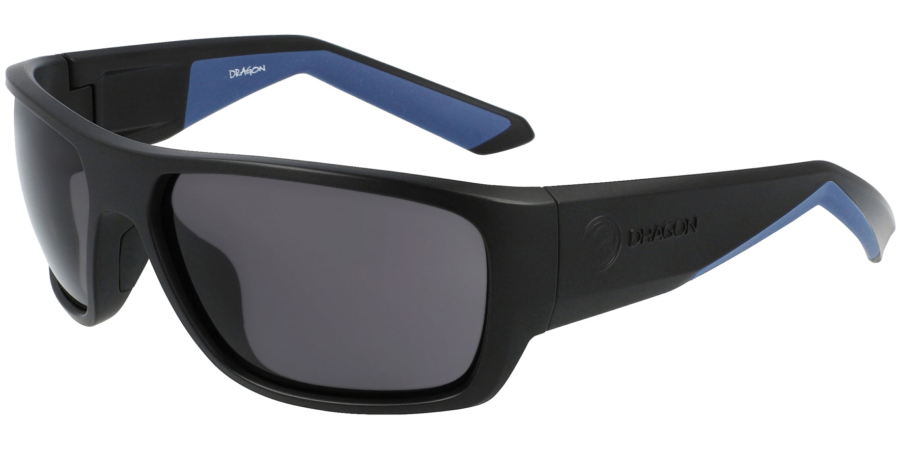 Dragon Alliance Flare Polarized Matte Black Wrap w/ Lumalens Lens - Eyedictive