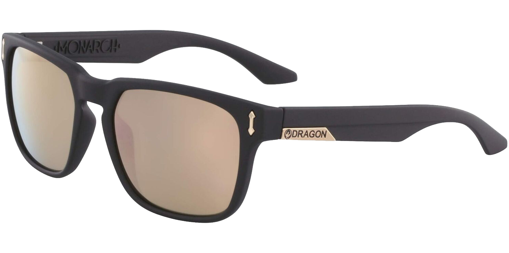 Dragon Alliance Monarch Matte Black Square Sport - Eyedictive