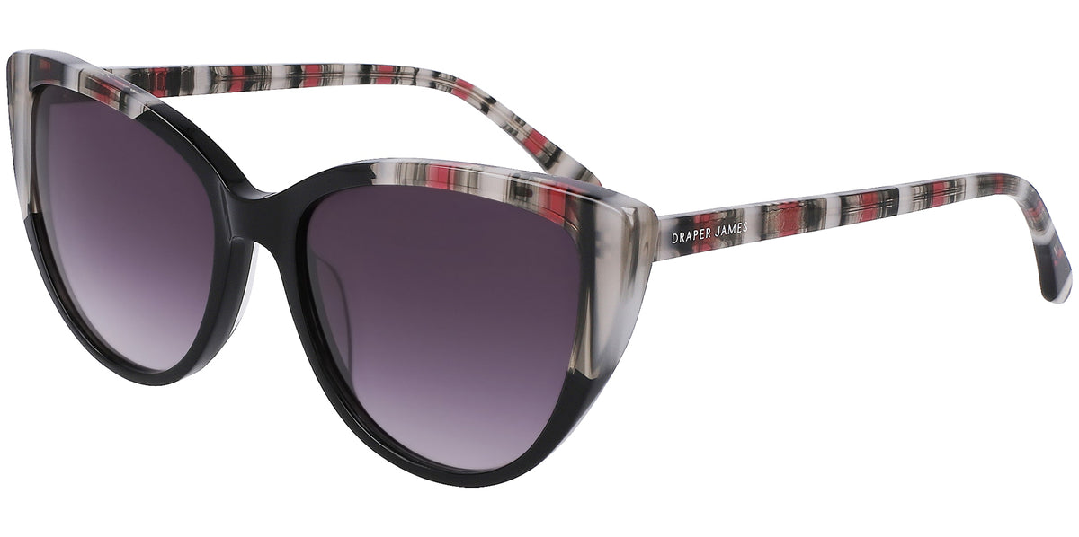 Draper James Women\'s Sunglasses: Black Frame, Gradient Lenses, NEW DJ7010 Sunglasses - Draper James Authorized Retailer  main image 4