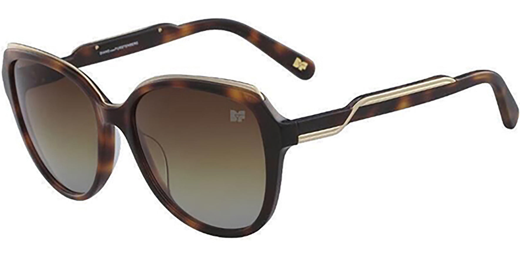 Diane Von Furstenberg Claire Squared Cat-Eye - Eyedictive