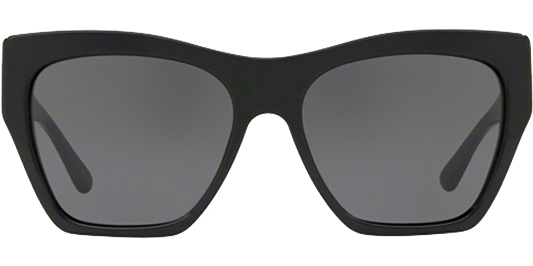 DKNY Black Geometric Cat-Eye w/ Grey Lens - Eyedictive