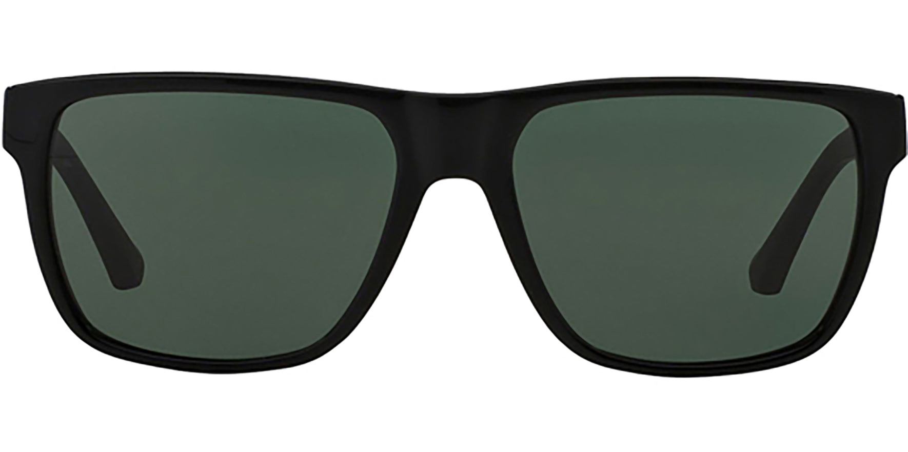 Emporio Armani Black Square w/ Grey-Green Lens - Eyedictive