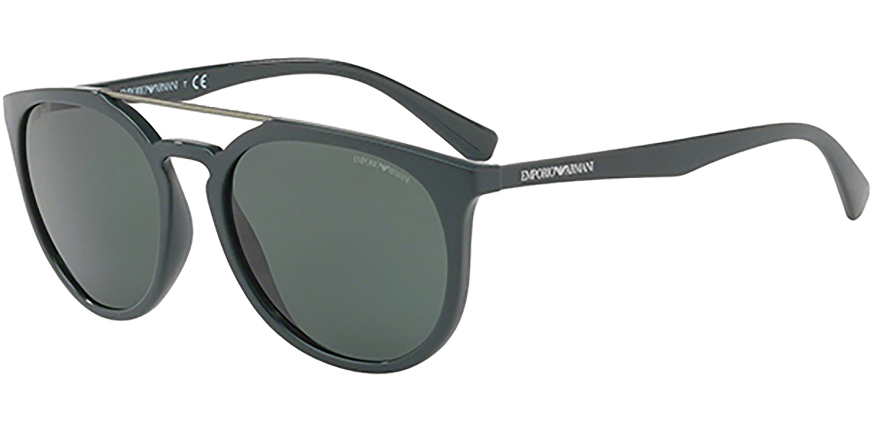 Emporio Armani Olive Green Modern Pilot - Eyedictive