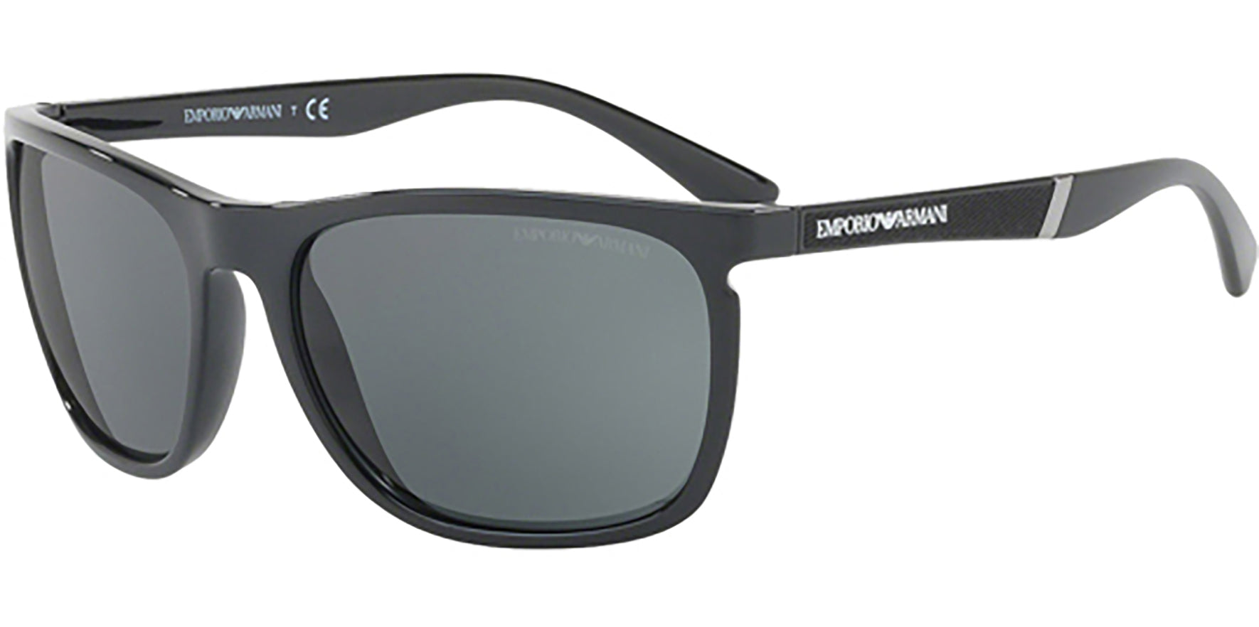 Emporio Armani Black Square Sport - Eyedictive