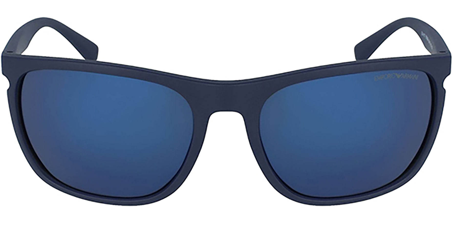 Emporio Armani Matte Blue Classic w/ Mirror Lens - Eyedictive