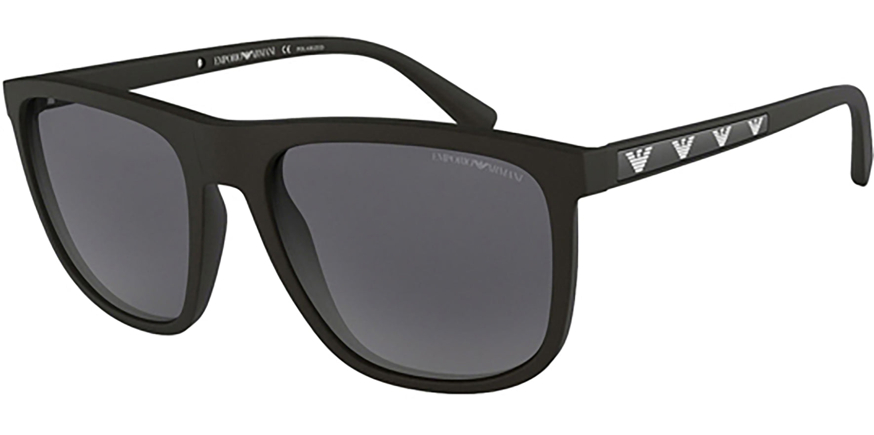 Emporio Armani Asian Fit Matte Black Square - Eyedictive