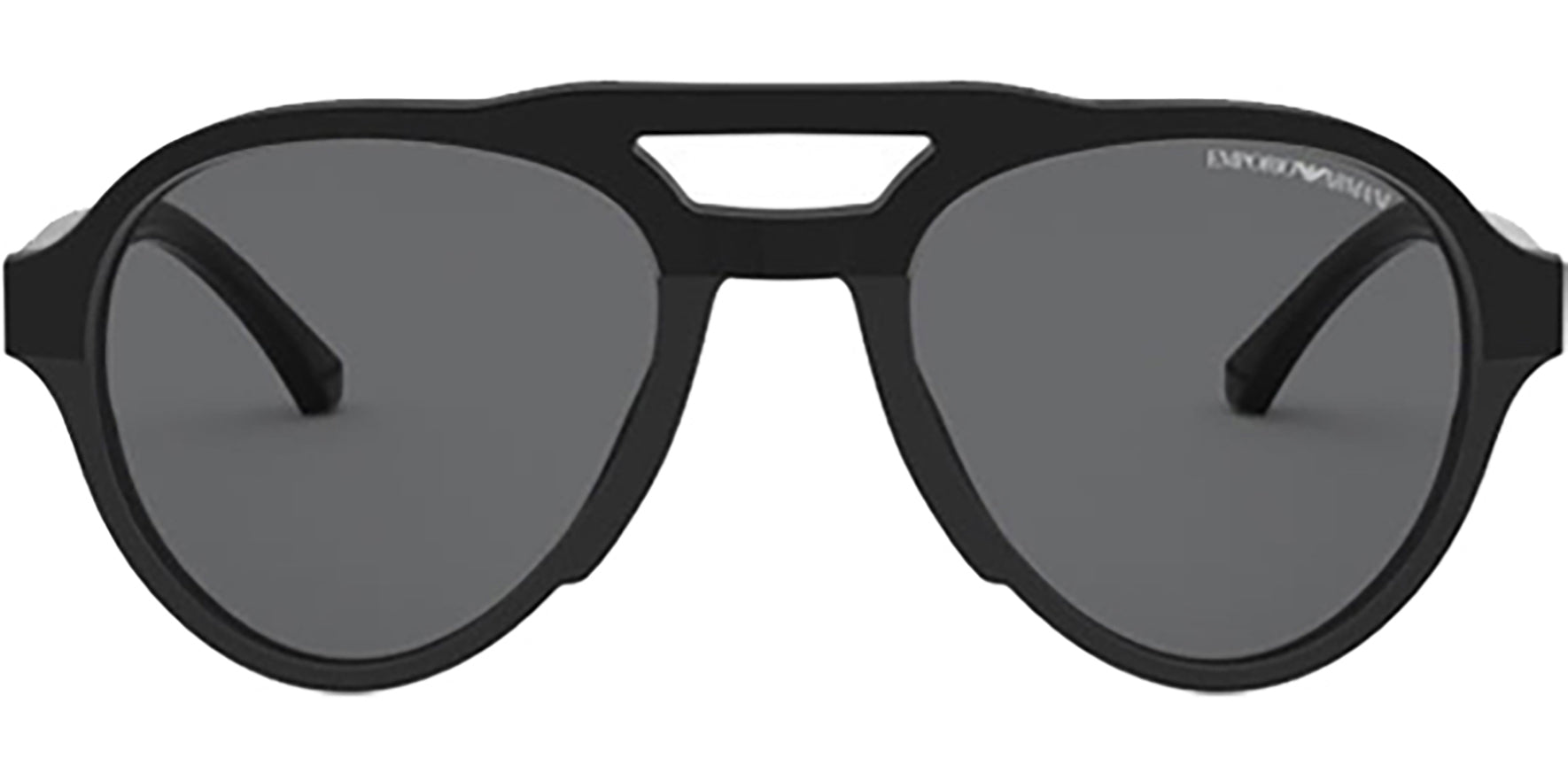 Emporio Armani Polarized Black Modern Pilot - Eyedictive