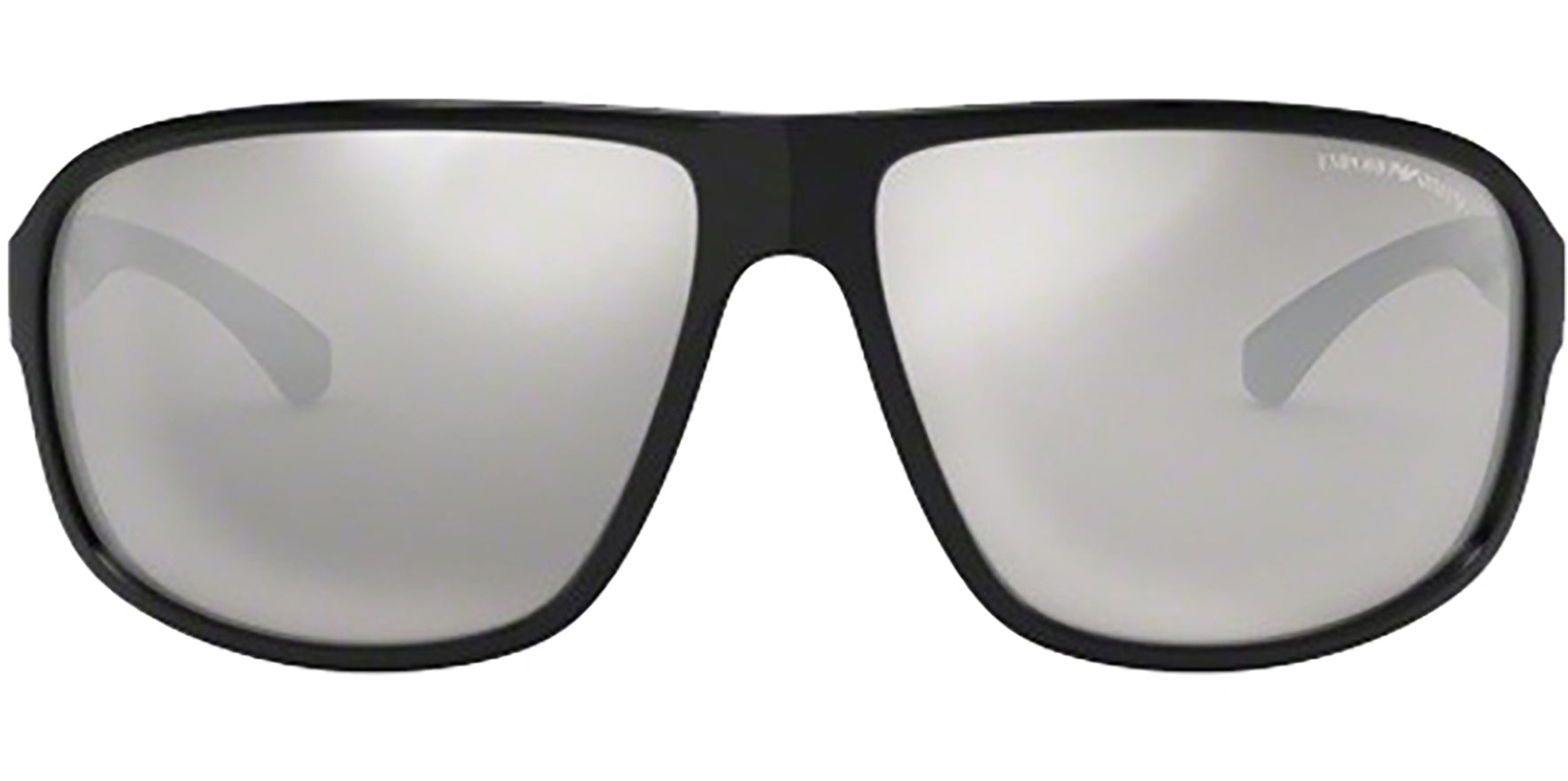 Emporio Armani Black Pilot w/ Mirror Lens - Eyedictive