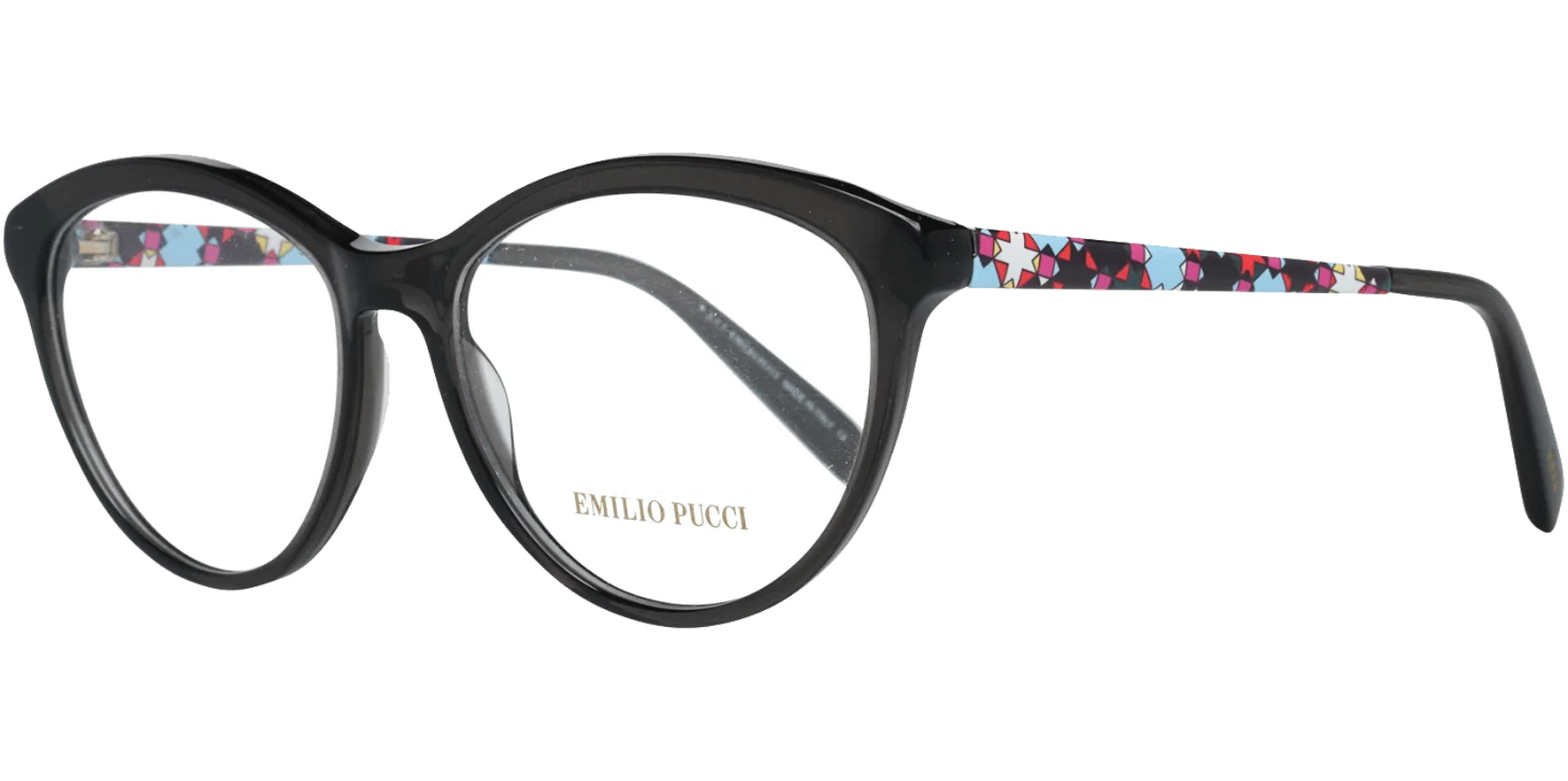 Emilio Pucci Rounded Cat Eye Eyeglass Frames - Eyedictive