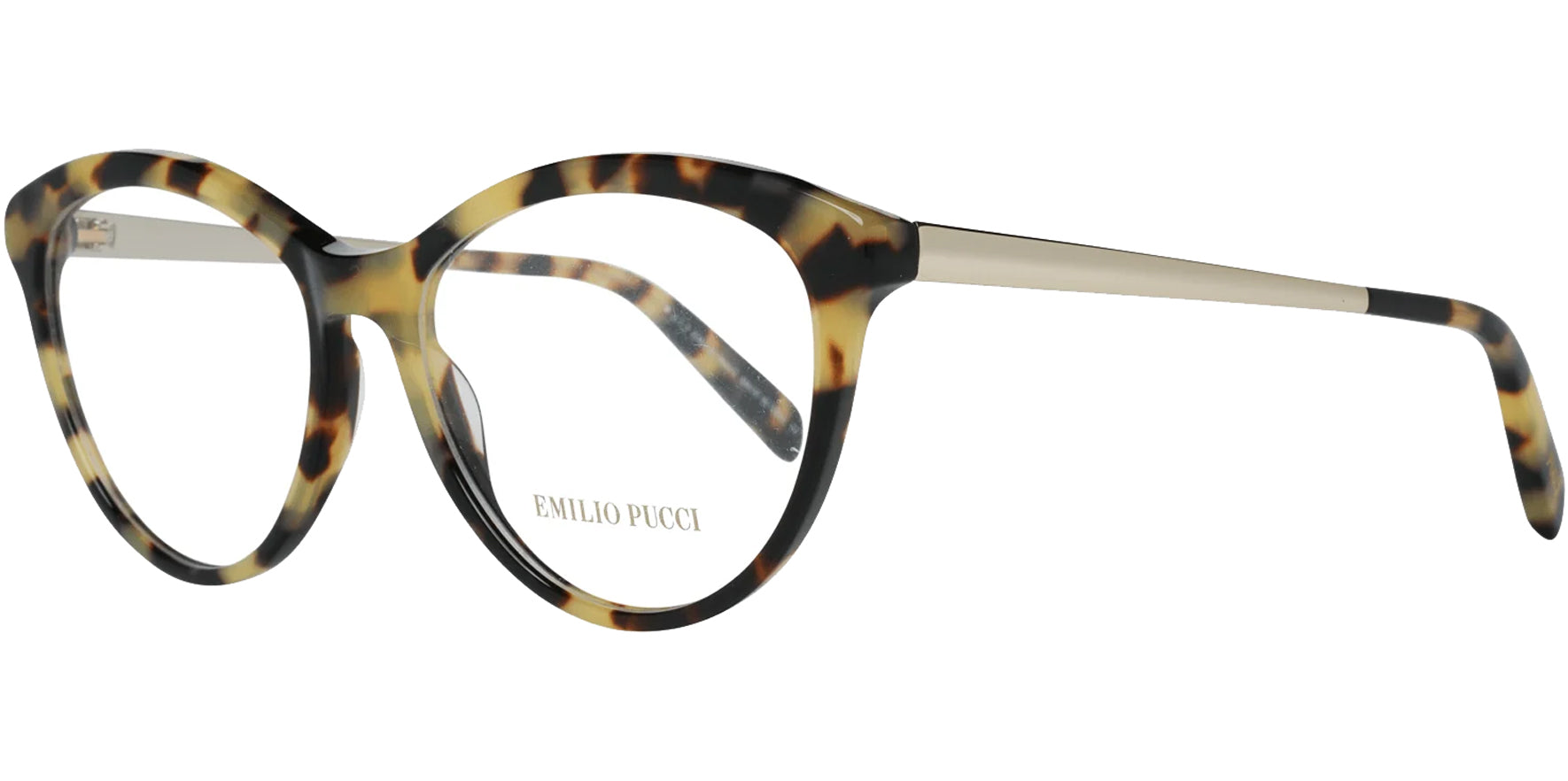 Emilio Pucci Rounded Cat Eye Eyeglass Frames - Eyedictive