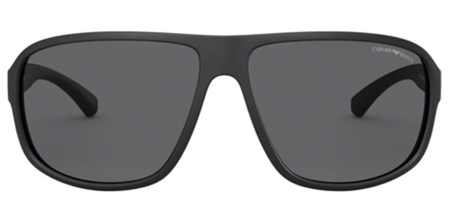 Emporio Armani Polarized Matte Black Pilot - Eyedictive