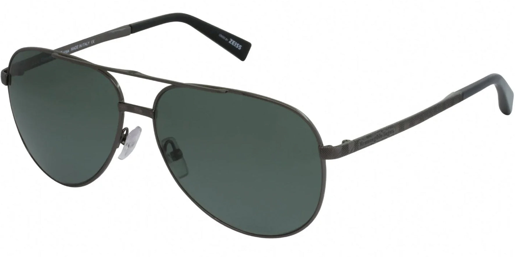 Ermenegildo Zegna Polarized Pilot w/ Zeiss Lens - Eyedictive