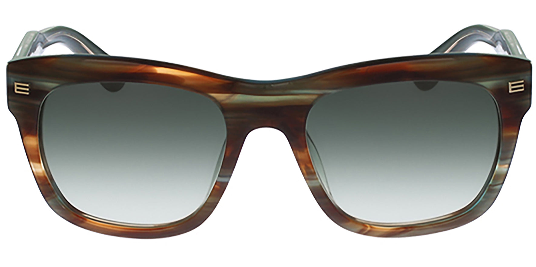 Etro Eyewear Striped Petrol w/ Gradient Lens - Eyedictive