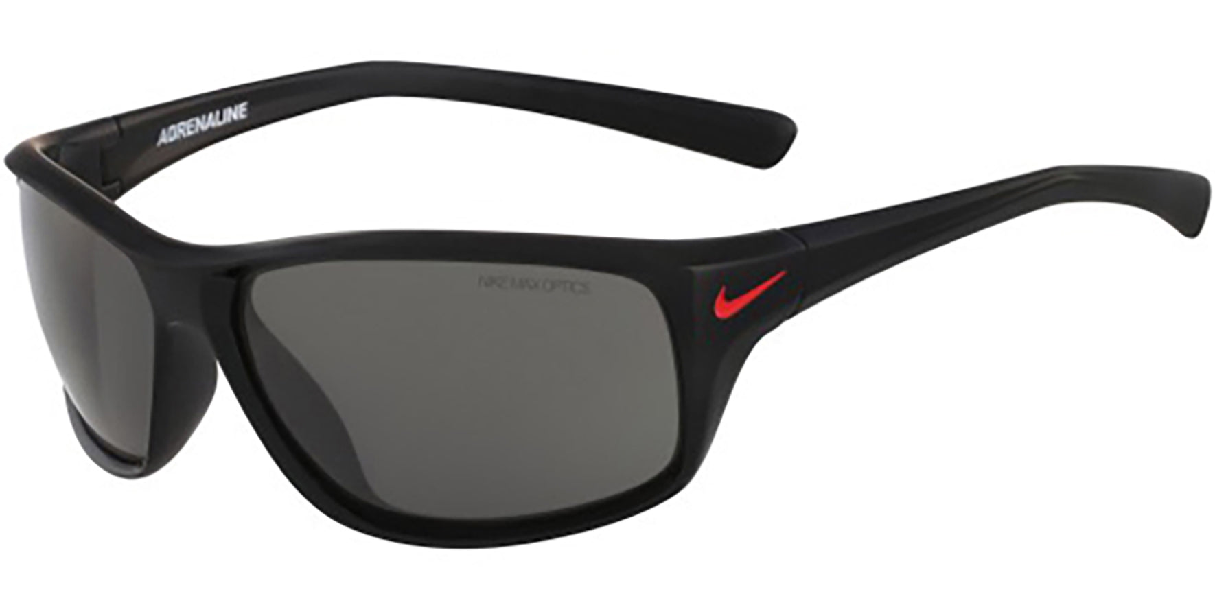 Nike Adrenaline Matte Black w/ Grey Max Optics Lens - Eyedictive