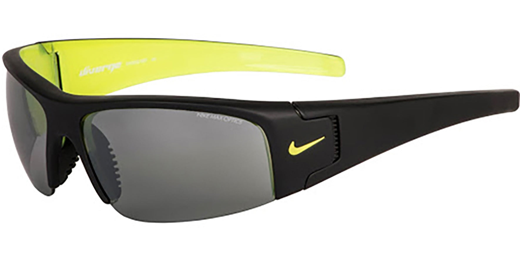 Nike Diverge Max Optics Matte Black/Volt Wrap - Eyedictive