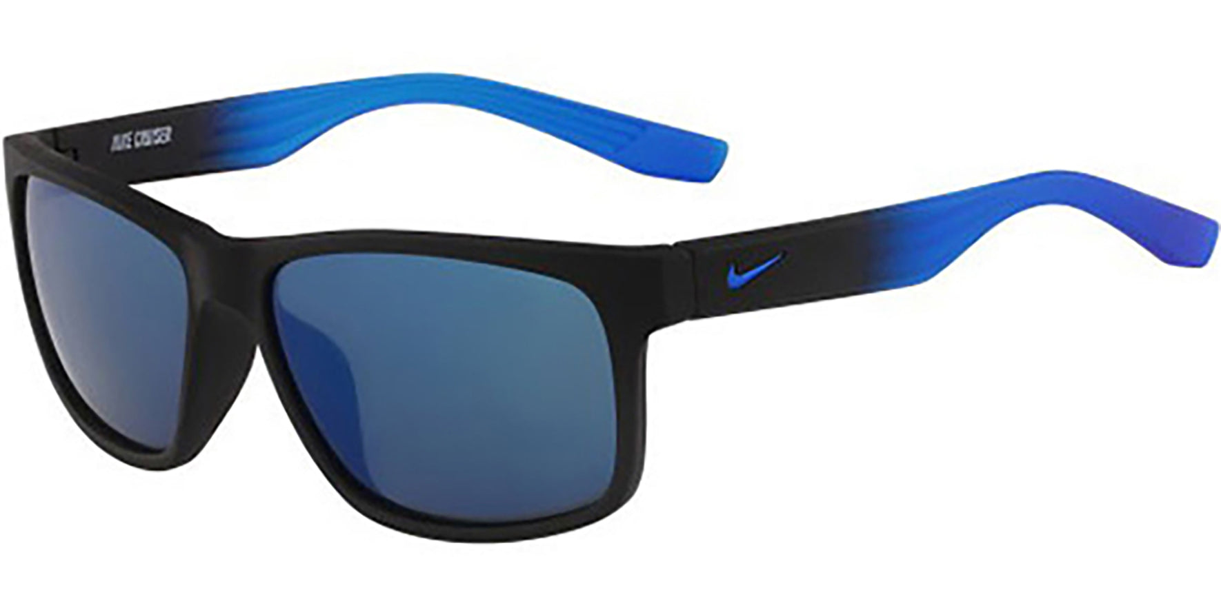 Nike Cruiser R Matte Black/Blue Square Sport - Eyedictive