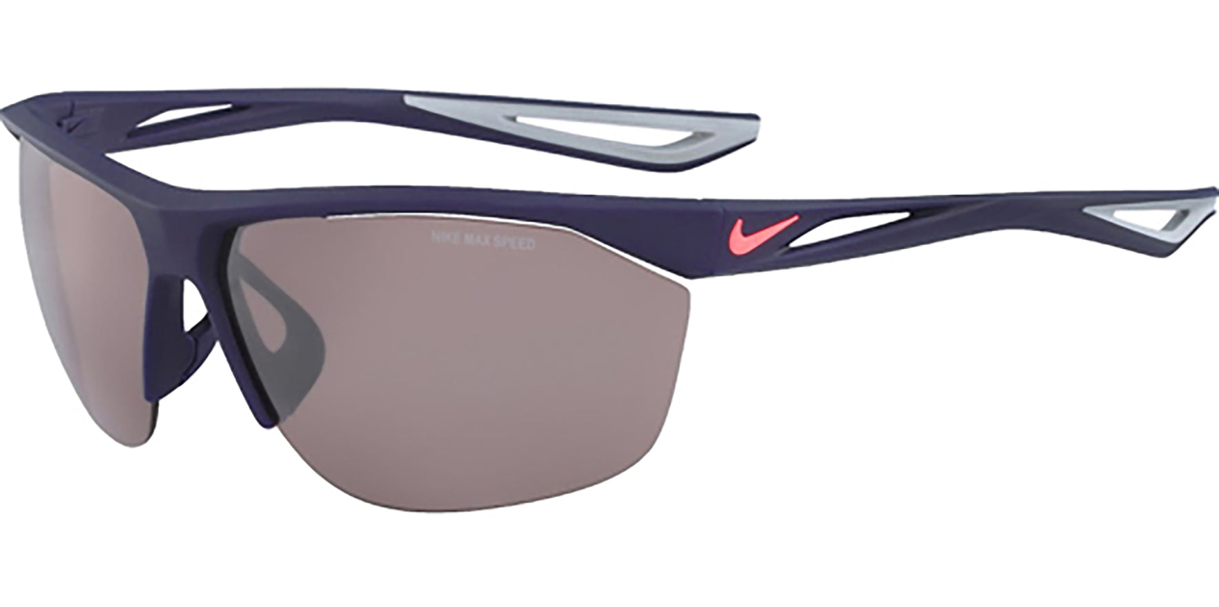 Nike Tailwind E Matte Navy Semi-Rimless w/Max Optics - Eyedictive